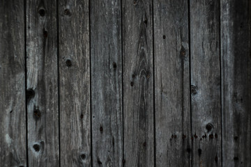 Naklejka premium dark grey plank wall background