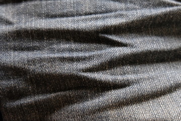 Blue jeans fabric. Denim jeans texture
