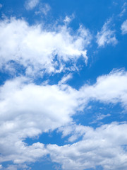 Obraz premium 東京の青空と雲