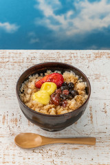 かき氷　japanese type of epidemic shaved ice