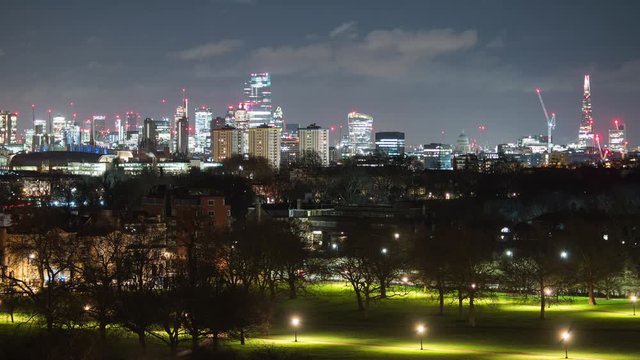 Sunrise Over Primrose Hill Timelapse