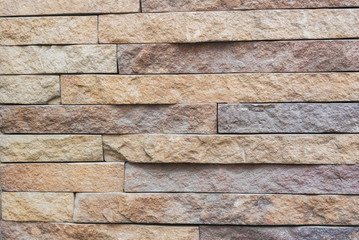 Decorative stone tiles for wall cladding. Great for background