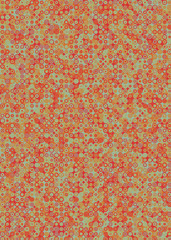 Colour Dots Universe art background design illustration