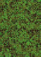 Colour Dots Universe art background design illustration