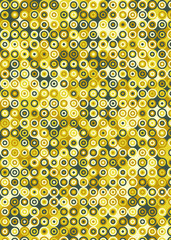 Colour Dots Universe art background design illustration