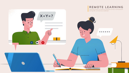 Remote learning banner
