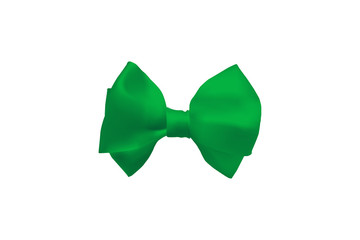 Green 3d bow.