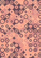 Colour Dots Universe art background design illustration