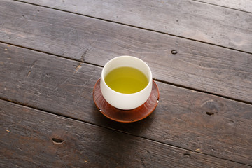 Fototapeta na wymiar 日本のお茶　green tea made in Japan 