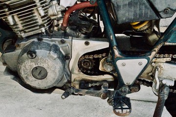 Fototapeta premium バイク修理