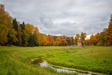 autumn in Pavlovsk Park