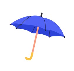 Cartoon colorful umbrella vector graphic illustration © Good Studio