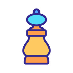 seasoning container icon vector. seasoning container sign. color symbol illustration