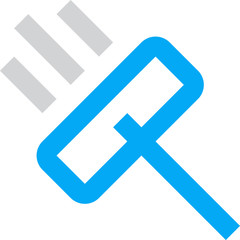 Mop, clean, cleanup, tool, washing vector icon