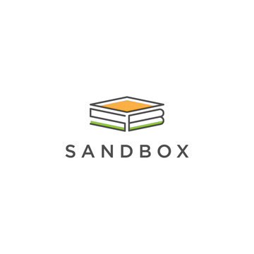 Sandbox Game Logo Vector Illustration