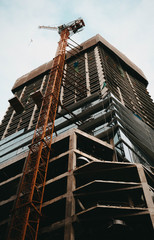 construction of a building