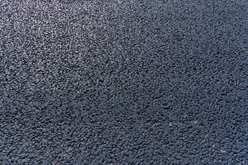 Texture of the new asphalt road for background
