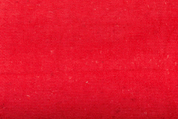 red Terry towel for kitchen