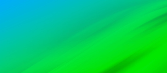 Abstract green and blue background, wide banner