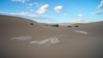 mesquite flat sand dunes in death valley national park in california, usa