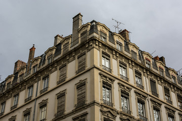 Fototapeta premium French building corner