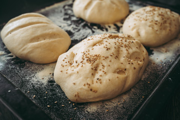 Making of fresh bread