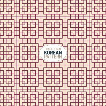Traditional Korean pattern
