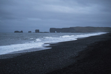 Black beach Iceland
