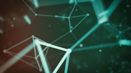 Technology modern dynamic plasma energy futuristic virtual technology background,  digitally generated image. 3D illustration
