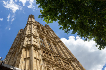 Fototapeta na wymiar house of parliament london detail