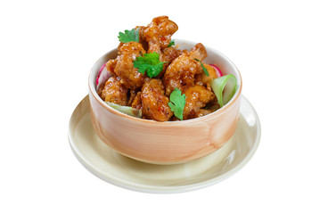 sweet and sour chicken, chinese cuisine, food menu 