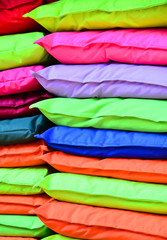 Colorful pillow and cushions