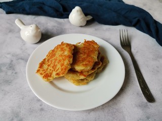 potato draniki - European national dish, popular in Russia, Belarus, Ukraine