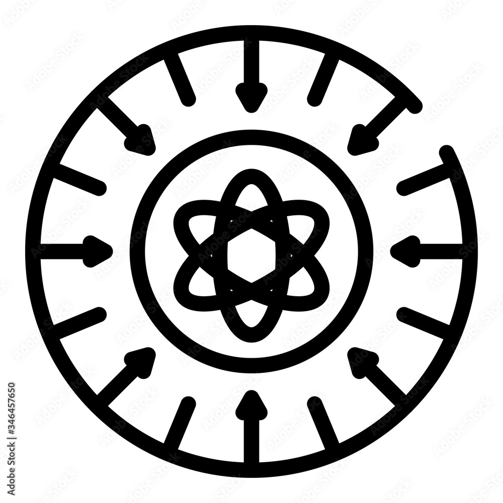 Aufkleber bioengineering icon. outline bioengineering vector icon for web design isolated on white background