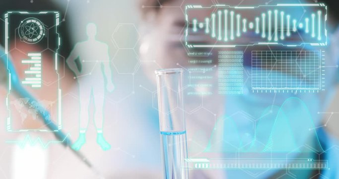 Biochemistry Technology Concept