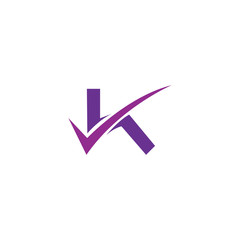 letter K logo for sale creative illustrations. vector design