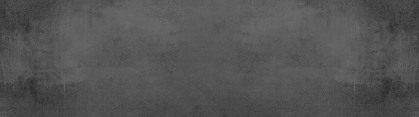 Black stone concrete texture background anthracite panorama banner long 