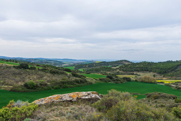 Fototapeta na wymiar Artajona in Navarra, Spain.