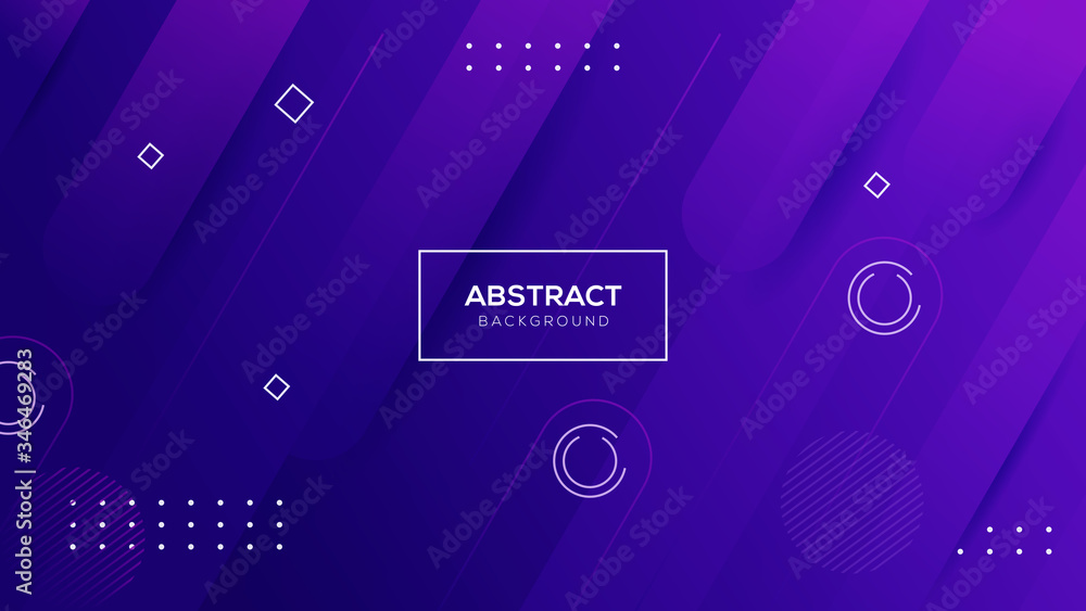 Aufkleber creative minimal geometric background. dynamic shapes composition. trendy gradient shapes.