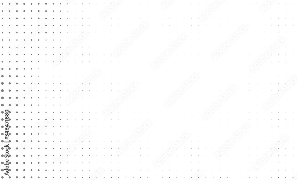Poster abstract white and gray gradient background.halftone dots design background.vector illustration.