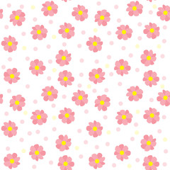 Flowers seamless pattern