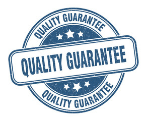 quality guarantee stamp. quality guarantee round grunge sign. label