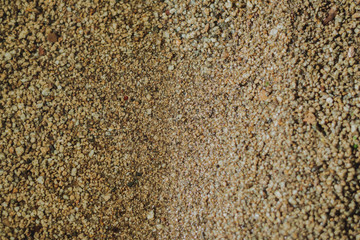 texture of sand on the beach