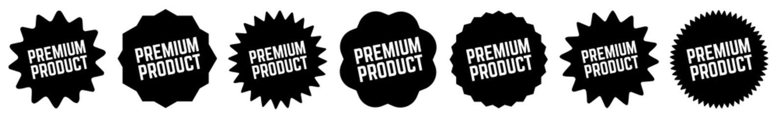 Premium Product Tag Black | Icon | Sticker | Deal Label | Variations