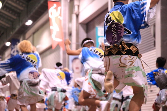 日本の祭り あわ踊り