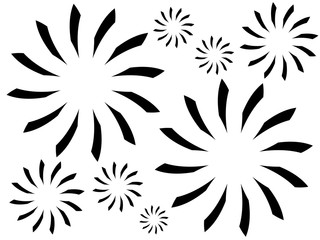 Fototapeta premium Coronavirus black silhouette. Influenza virus or Coronavirus outbreak background.