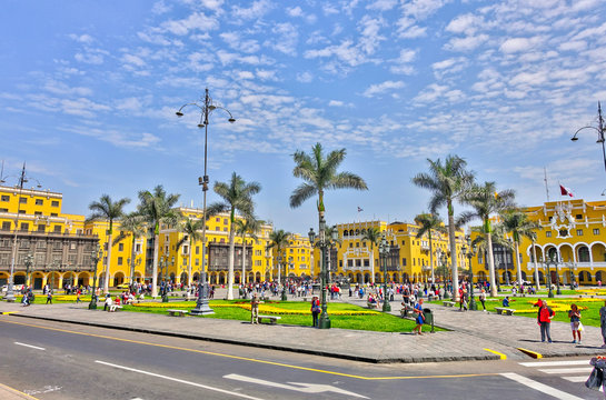Plaza De Armas, Lima, Peru
