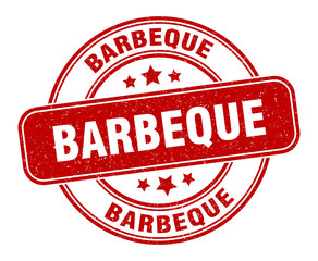barbeque stamp. barbeque label. round grunge sign