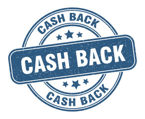 cash back stamp. cash back label. round grunge sign