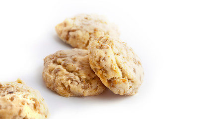 Shortbread with nuts and seeds, homemade cakes